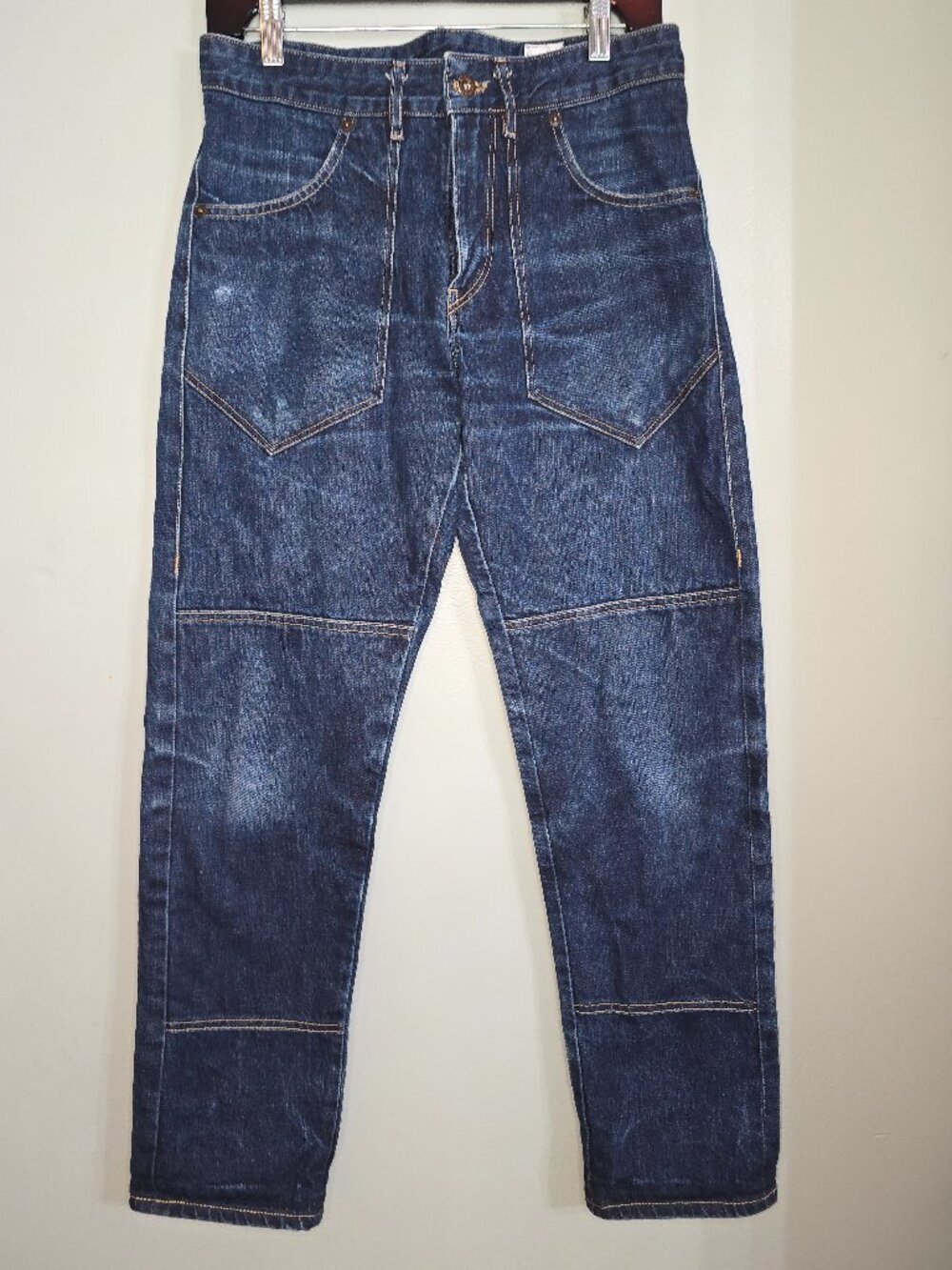 Gamine Slim Slouch Dungaree Jeans, US Women's Waist 32", Inseam 28", Gently used